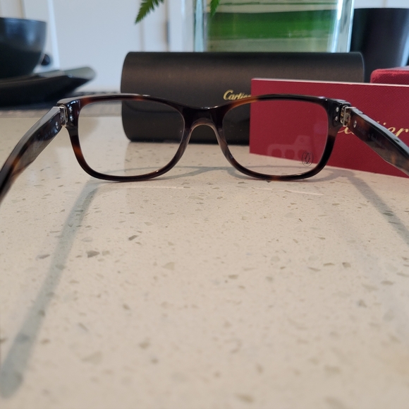 Tortoise Cartier Fashion Eyewear - Picture 5 of 8